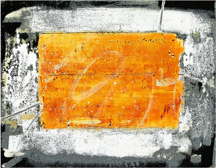 Tabla (1), Mischtechnik auf Papier, 34 x 46 cm, 1998 001